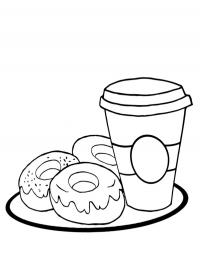 Coffee and Donut