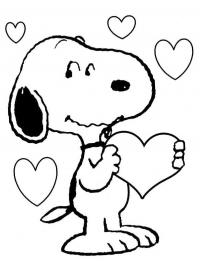 Snoopy is in love