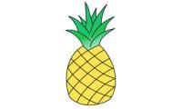 How to Draw a Pineapple