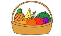 How To Draw Fruit Basket