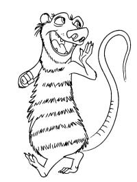 16+ Ice Age Coloring pages | Free coloring pages to print