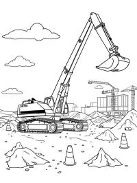 Long Reach Excavator