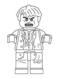 LEGO Zombie figure