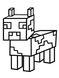 Minecraft Cow