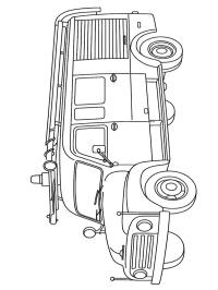 Opel Blitz fire truck