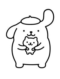Pompompurin and Muffin