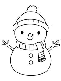 Cute snowman