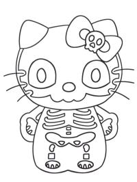 Skeleton Hello Kitty