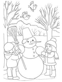 Make a snowman