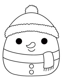 Snowman Squishmallows