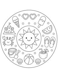 Beach Mandala