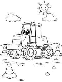 Cheerful digging machine