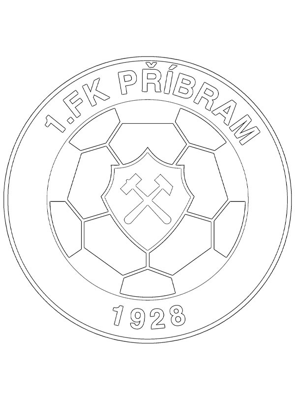 1. FK Příbram Coloring page