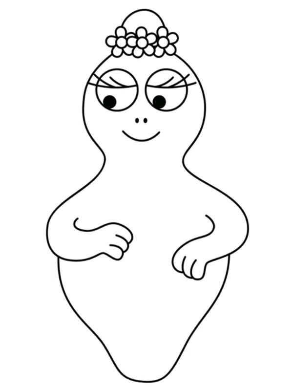 Barbalala Coloring page