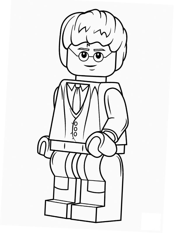 Lego Harry Potter Coloring page
