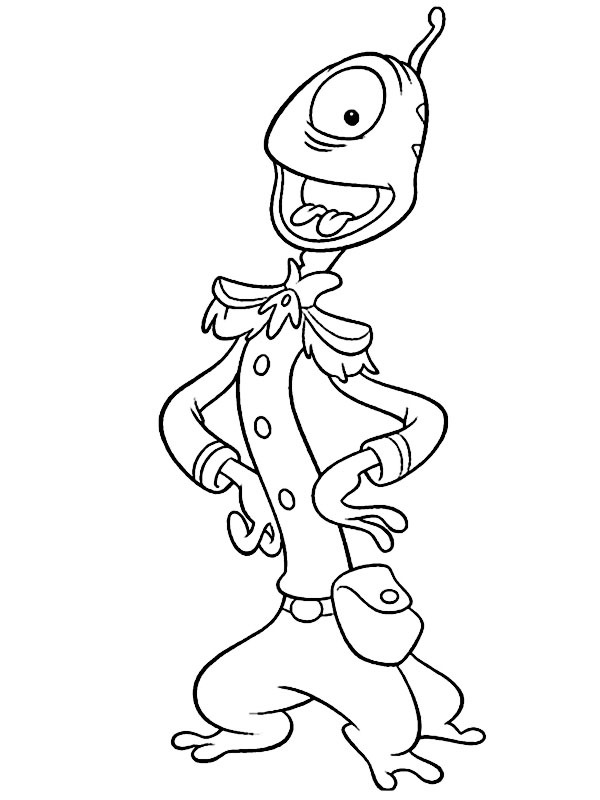 Agent Wendy Pleakley Coloring page