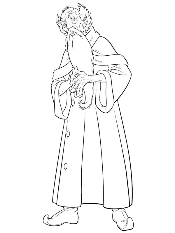 Albus Dumbledore Coloring page