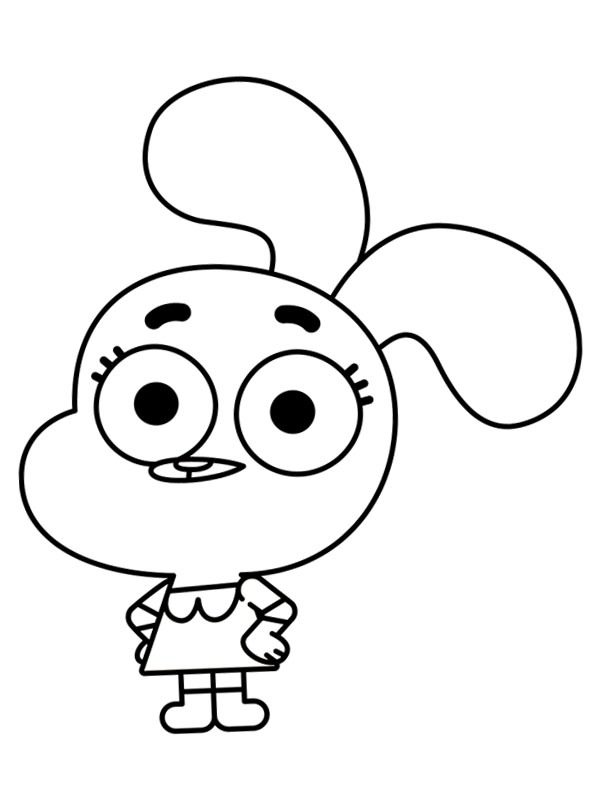 Anais Watterson Coloring page