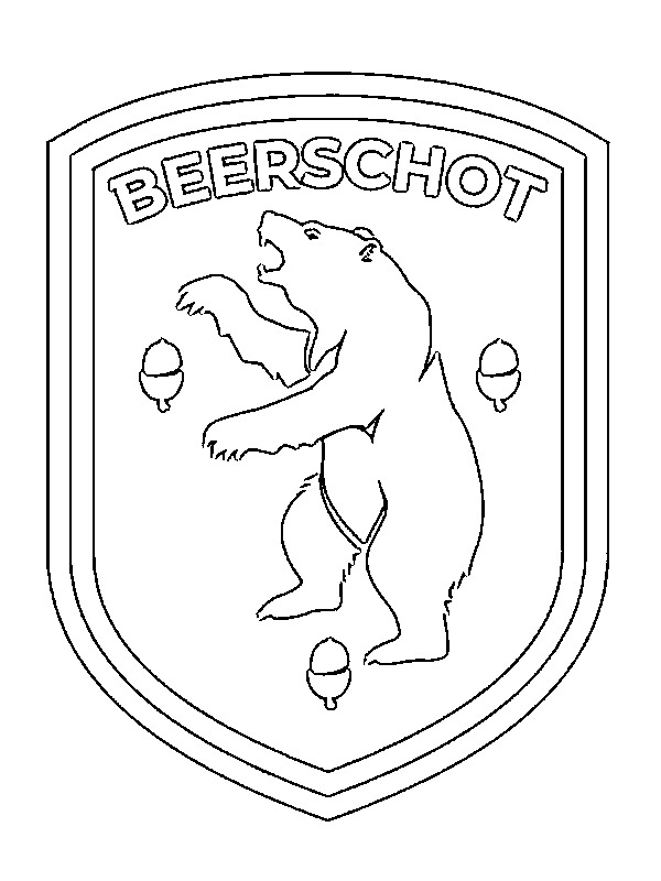 Beerschot Football Club Antwerp Coloring page