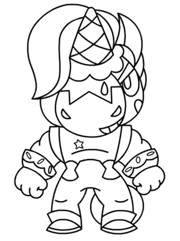 Berry Brawl Stars Coloring page