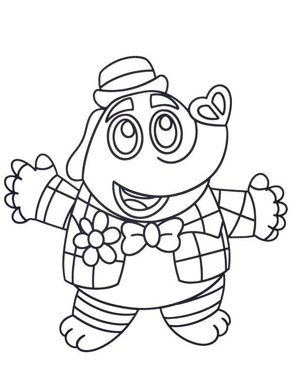 Bing Bong Coloring page