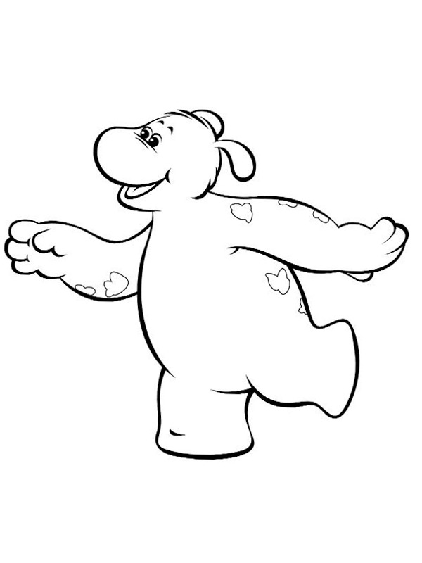 Big dances Coloring page