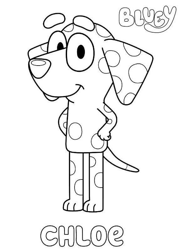 Chloe Coloring page