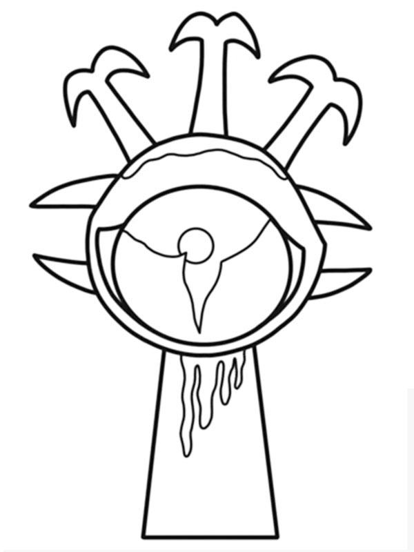 Clukr Silver phase 5 Coloring page