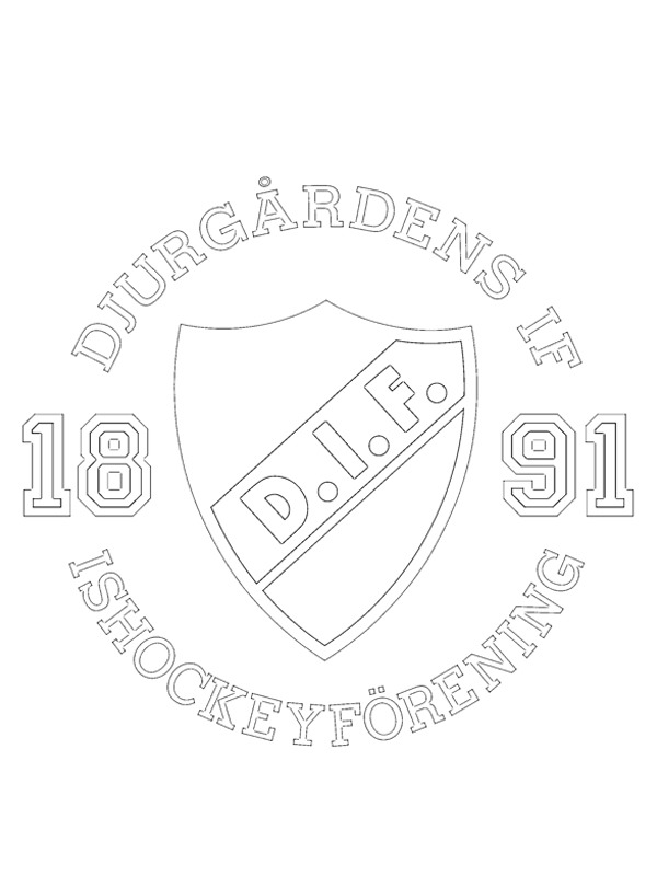 Djurgårdens IF Coloring page