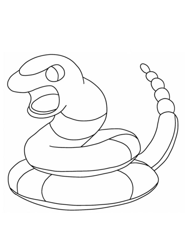 Ekans (Pokémon) Coloring page