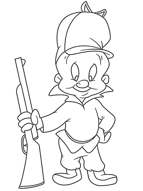 Elmer Fudd Coloring page