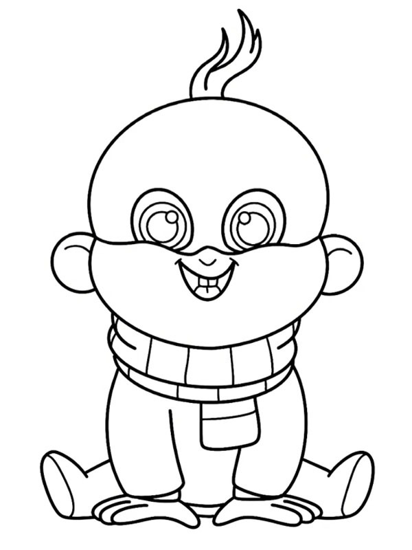 Gru Jr. (Despicable Me) Coloring page