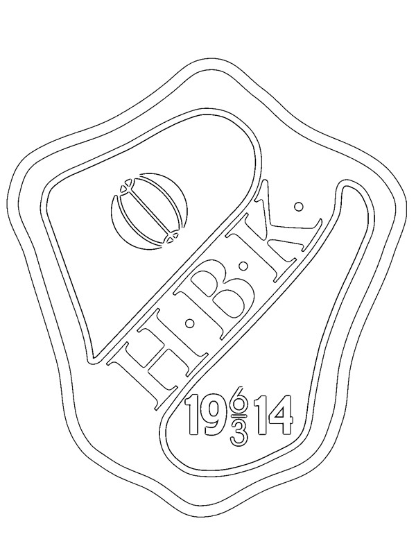 Halmstads BK Coloring page