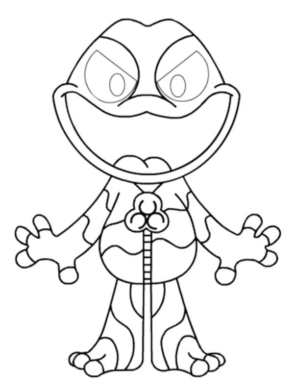 Icky Licky Coloring page