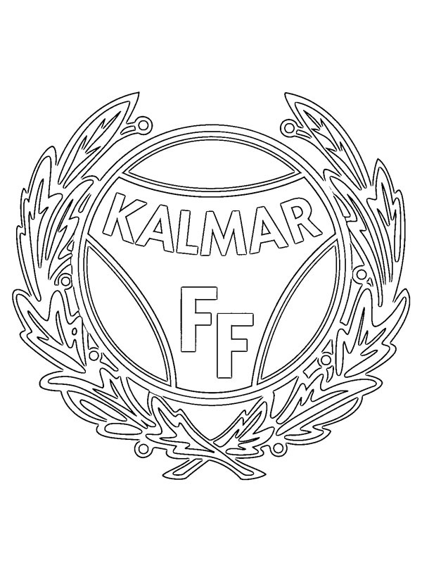 Kalmar FF Coloring page