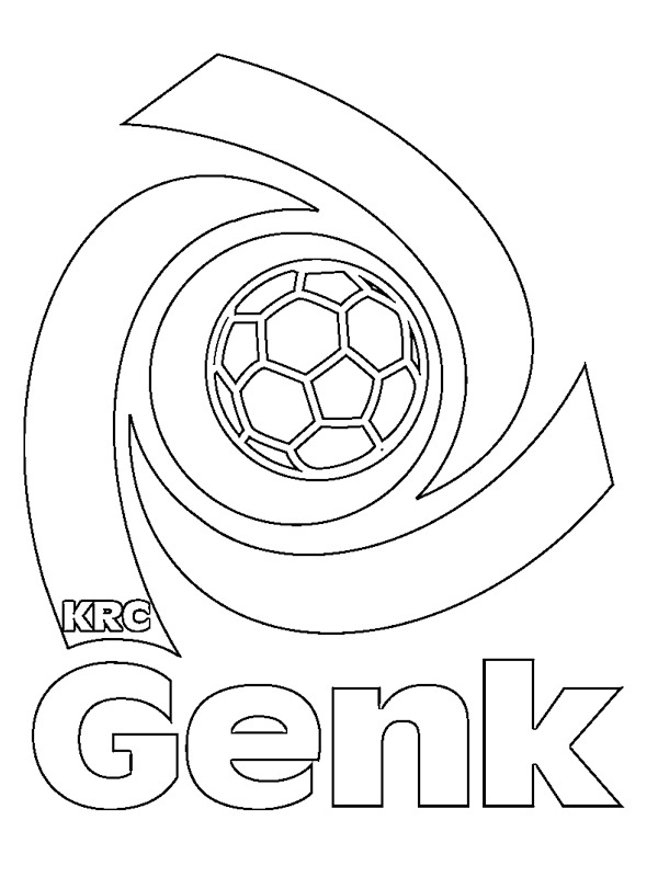 KRC Genk Coloring page