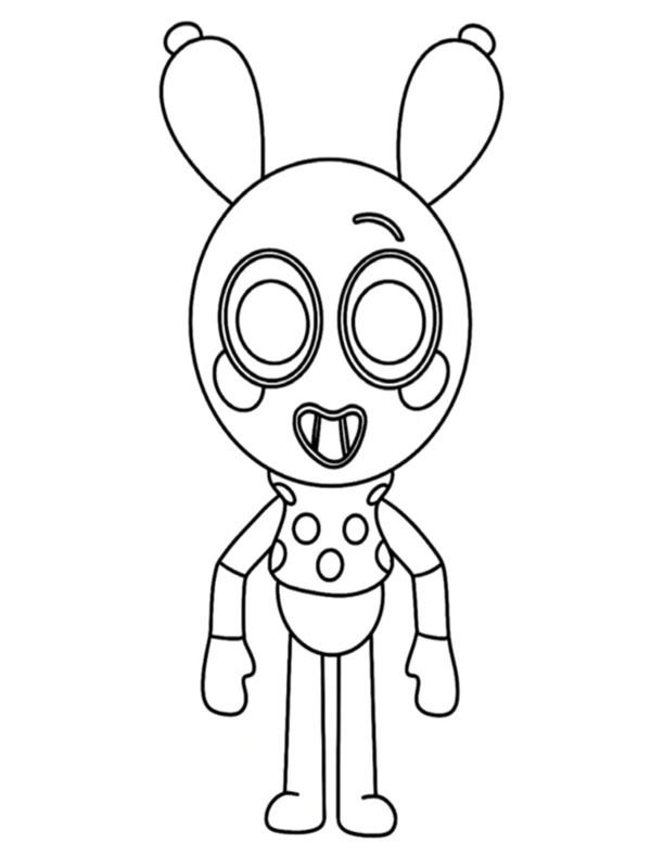 Looey Dandy’s World Coloring page