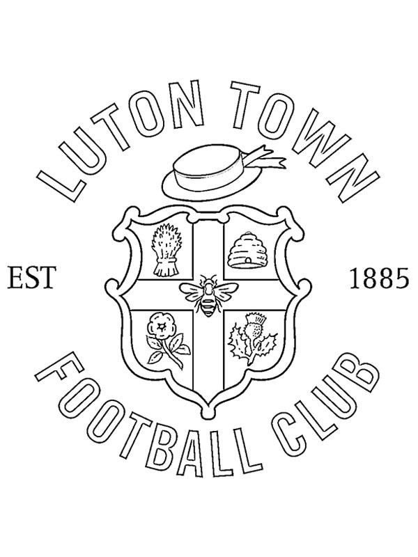 Luton Town FC Coloring page