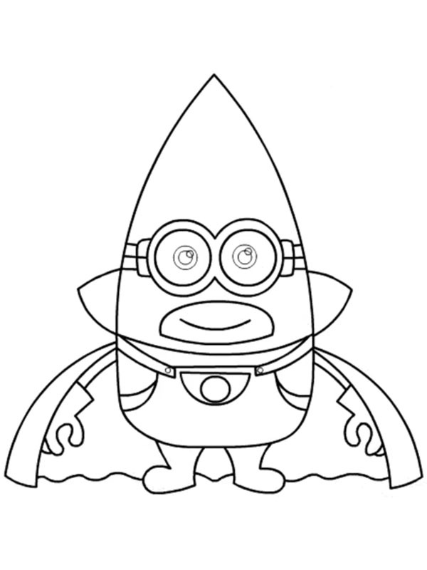 Mega Minion Gus Coloring page