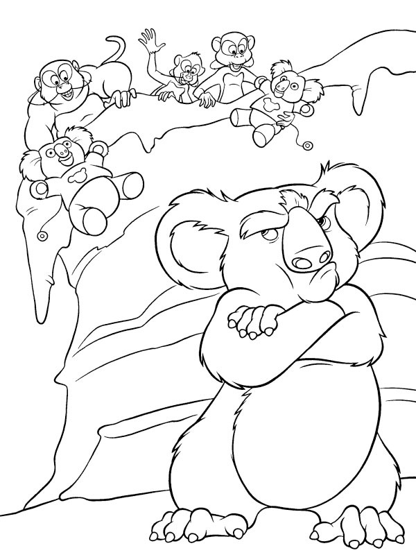 Nigel (The Wild) Coloring page