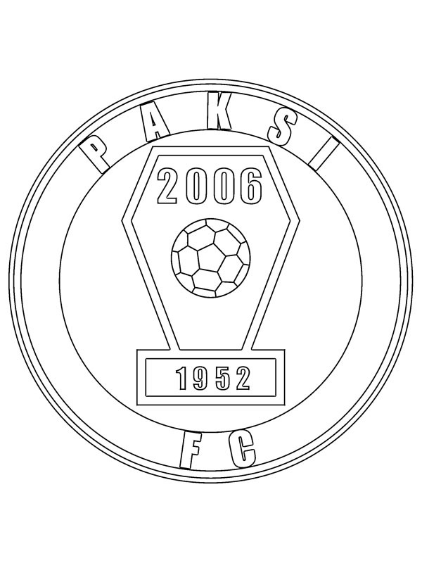 Paksi FC Coloring page