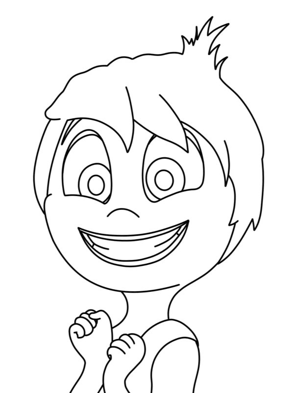 Joy (Inside Out) Coloring page