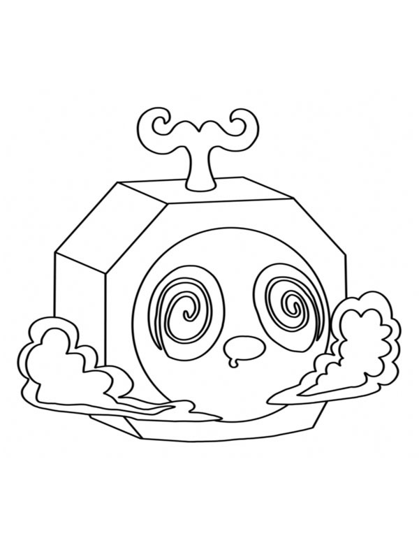 Portal Blox Fruits Coloring page