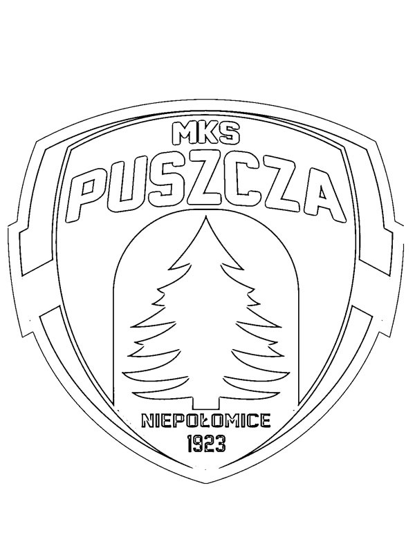 Puszcza Niepołomice Coloring page