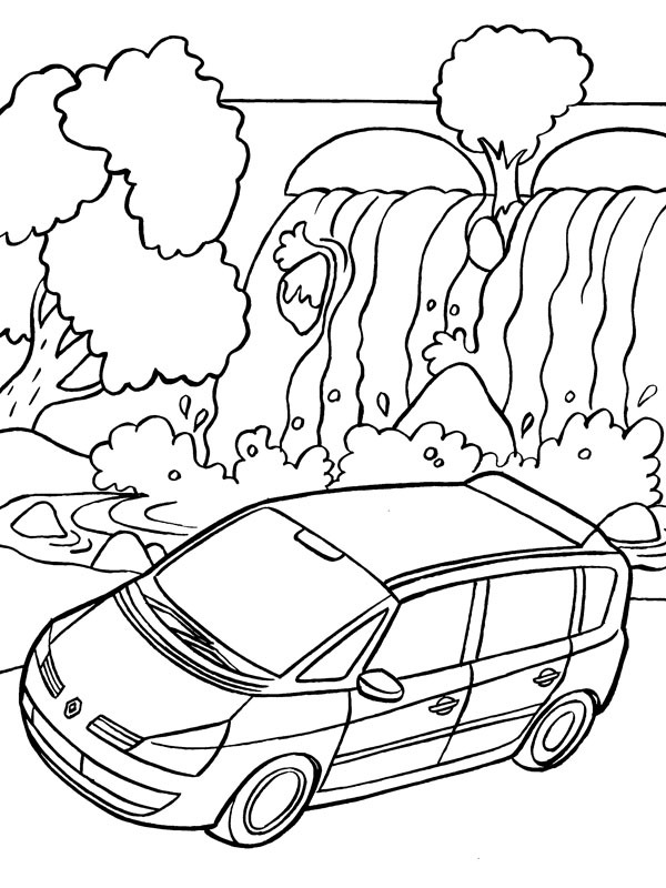 Renault Espace Coloring page