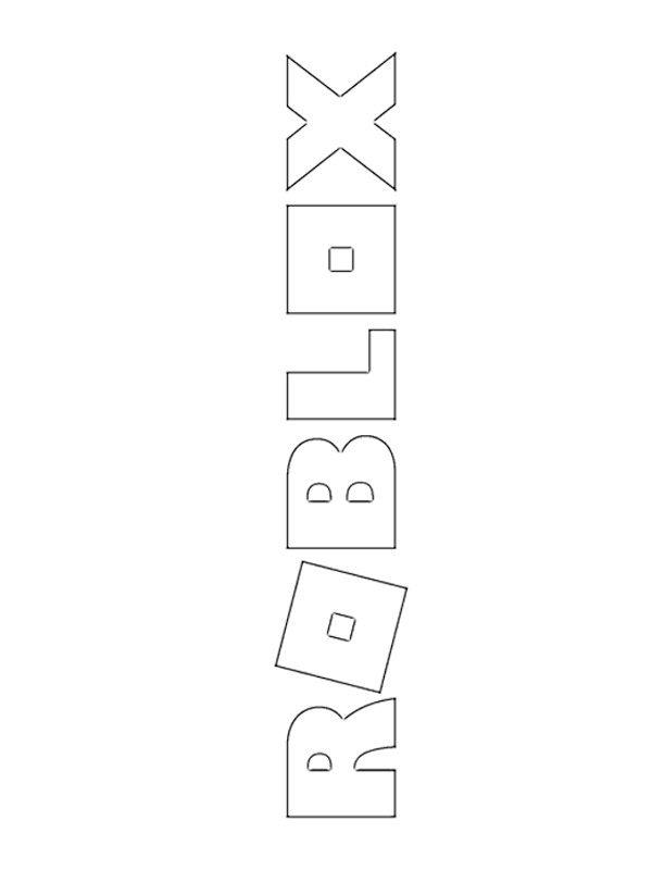Roblox Logo - Get Coloring Pages