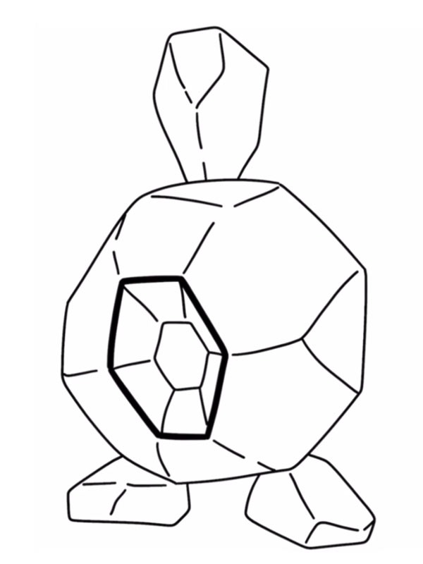 Roggenrola (Pokémon) Coloring page