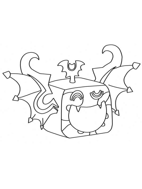 Shadow (Blox Fruit) Coloring page