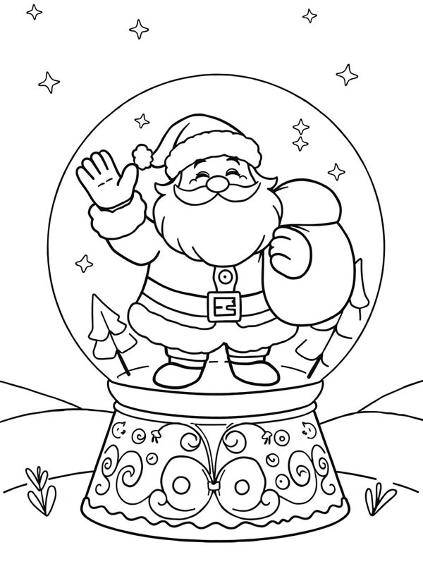 Fairy on a mushroom Coloring page