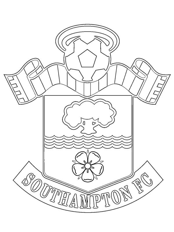 Southampton FC Coloring page